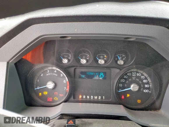 2015 Ford F-250 XL с VIN 1FDBF2A65FED69241, выставлен на аукционе Copart как лот 53189855 с пробегом 170 561 миль миль и Списание • Salvage title. История ставок и продаж доступна на DreamBid. Изображение 9.