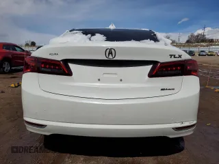 2017 Acura TLX V6 w/Technology Pkg with VIN 19UUB3F50HA002421, listed as a Copart auction lot 49846235 with 105,391 mi miles and Salvage title. Bid and sale history available at DreamBid. Image 6.
