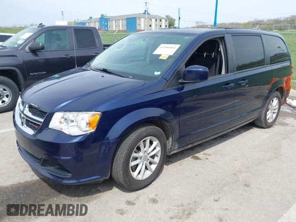 2015 Dodge Grand Caravan SXT with VIN 2C4RDGCG7FR524712, listed as a IAAI auction lot 41956063 with 111,144 mi miles and . Bid and sale history available at DreamBid. Image 2.