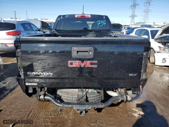 2015 GMC Canyon 4WD SLT with VIN 1GTG6CE33F1178831, listed as a Copart auction lot 47549385 with 155,163 mi miles and Salvage Title. Bid and sale history available at carsss.com. Image 6.
