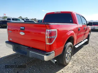 2011 Ford F-150 XLT with VIN 1FTFW1CT6BKD47425, listed as a IAAI auction lot 42004767 with 197,690 mi miles. Bid and sale history available at carsss.com. Image 4.