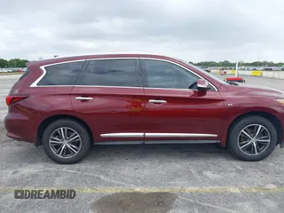 2019 Infiniti QX60 LUXE with VIN 5N1DL0MN3KC502044, listed as a IAAI auction lot 42130349 with 276,156 mi miles. Bid and sale history available at carsss.com. Image 13.