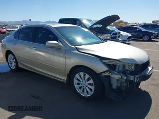 2014 Honda Accord EX-L with VIN 1HGCR2F89EA238038, listed as a IAAI auction lot 42111345 with 97,112 mi miles and . Bid and sale history available at carsss.com. Image 1.