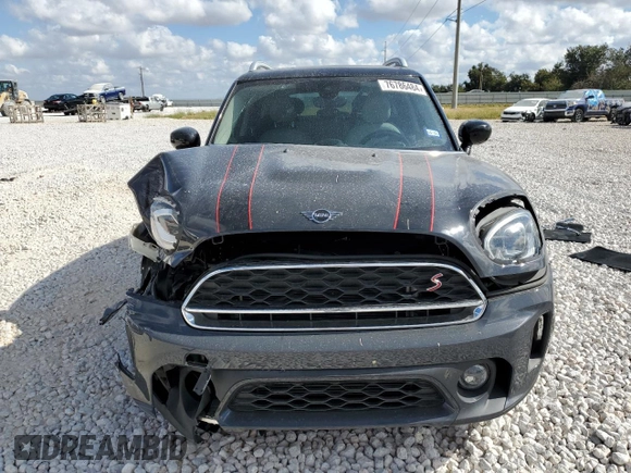 2021 MINI Countryman Cooper S with VIN WMZ53BR02M3M67582, listed as a Copart auction lot 76786484 with 44,736 mi miles and Salvage Title. Bid and sale history available at carsss.com. Image 5.