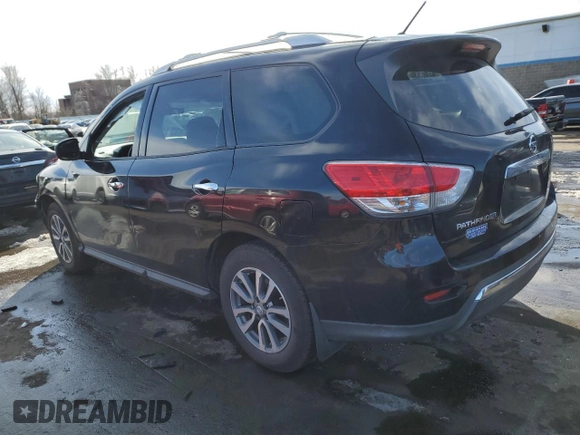 2016 Nissan Pathfinder SV with VIN 5N1AR2MM0GC607149, listed as a Copart auction lot 46050445 with 132,079 mi miles and Salvage Title. Bid and sale history available at carsss.com. Image 2.