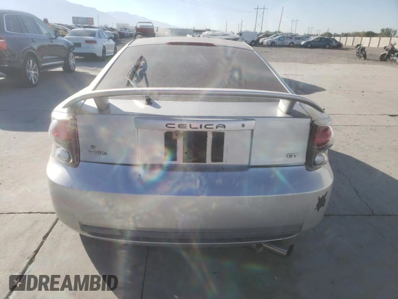 2002 Toyota Celica GT with VIN JTDDR32T220128940, listed as a Copart auction lot 73731814 with 0 mi miles and Salvage Title. Bid and sale history available at carsss.com. Image 6.