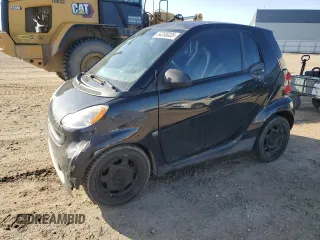 2009 Smart fortwo Pure with VIN WMEEJ31X89K287722, listed as a Copart auction lot 54266035 with 203,261 mi miles and Salvage Title. Bid and sale history available at carsss.com. Image 1.