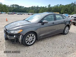 2017 Ford Fusion SE with VIN 3FA6P0H78HR163097, listed as a Copart auction lot 58505595 with 55,113 mi miles and Salvage title. Bid and sale history available at DreamBid. Image 1.