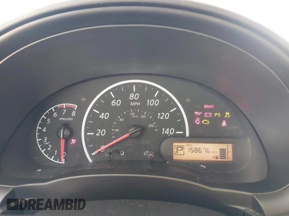 2016 Nissan Versa S with VIN 3N1CN7AP9GL818281, listed as a IAAI auction lot 41652921 with 158,676 mi miles and . Bid and sale history available at DreamBid. Image 7.