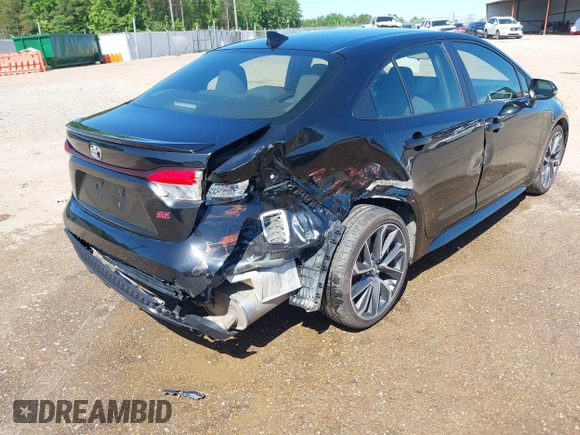 2020 Toyota Corolla SE with VIN JTDS4RCE9LJ020075, listed as a IAAI auction lot 39388212 with 46,014 mi miles and . Bid and sale history available at DreamBid. Image 6.