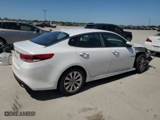 2017 Kia Optima LX with VIN 5XXGT4L36HG161336, listed as a Copart auction lot 51991925 with 87,640 mi miles and Salvage Title. Bid and sale history available at carsss.com. Image 3.