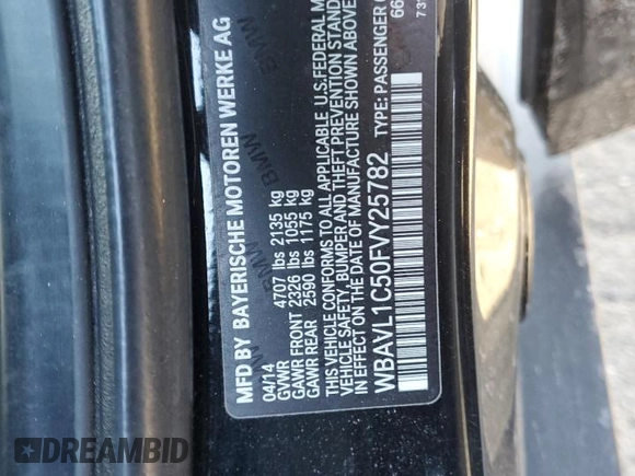2015 BMW X1 xDrive28i with VIN WBAVL1C50FVY25782, listed as a Copart auction lot 42871465 with 116,084 mi miles and Salvage Title. Bid and sale history available at carsss.com. Image 13.