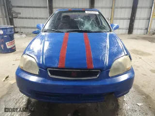 1998 Honda Civic EX with VIN 1HGEJ8141WL091422, listed as a Copart auction lot 44968345 with 179,474 mi miles and Clean Title. Bid and sale history available at carsss.com. Image 5.