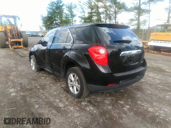 2014 Chevrolet Equinox LS with VIN 2GNALAEK1E1120260, listed as a IAAI auction lot 41963505 with 101,901 mi miles and . Bid and sale history available at carsss.com. Image 3.