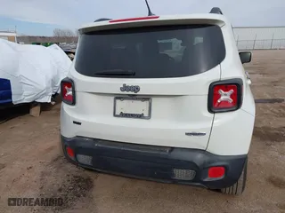 2017 Jeep Renegade Altitude with VIN ZACCJABB7HPE60518, listed as a IAAI auction lot 41787992 with 93,722 mi miles. Bid and sale history available at carsss.com. Image 16.