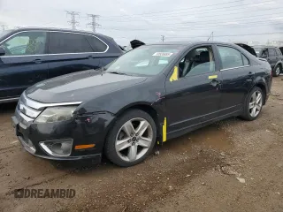 2010 Ford Fusion SPORT with VIN 3FAHP0KC1AR194132, listed as a Copart auction lot 50835885 with 104,713 mi miles and Salvage Title. Bid and sale history available at carsss.com. Image 1.