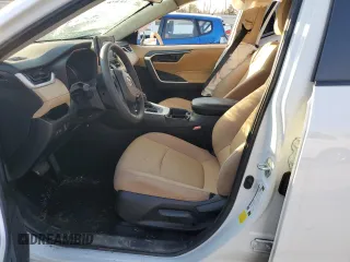 2020 Toyota RAV4 LE with VIN 2T3H1RFV9LW095407, listed as a Copart auction lot 46847145 with 57,421 mi miles and Salvage Title. Bid and sale history available at DreamBid. Image 7.