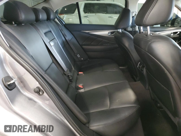 2019 Infiniti Q50 3.0t LUXE with VIN JN1EV7AR3KM590707, listed as a Copart auction lot 47486755 with 58,154 mi miles and Salvage Title. Bid and sale history available at carsss.com. Image 10.