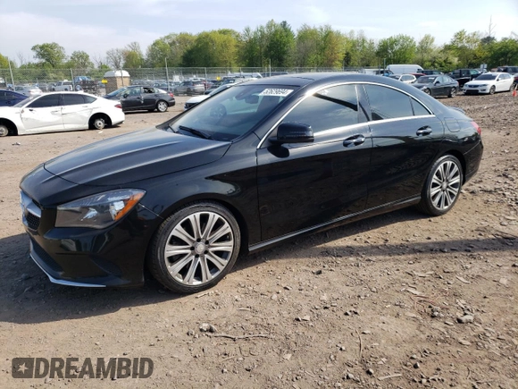 2017 Mercedes-Benz CLA 250 with VIN WDDSJ4GB8HN500142, listed as a Copart auction lot 52629694 with 97,002 mi miles and . Bid and sale history available at DreamBid. Image 1.