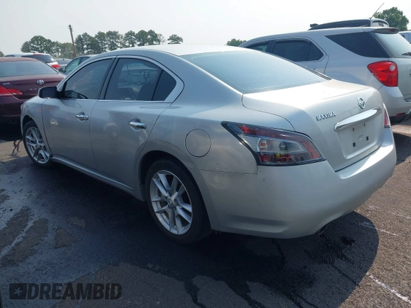 2014 Nissan Maxima S with VIN 1N4AA5AP1EC454361, listed as a IAAI auction lot 42368405 with 279,103 mi miles and . Bid and sale history available at DreamBid. Image 3.