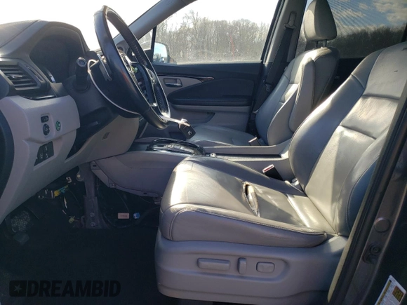 2016 Honda Pilot Touring with VIN 5FNYF6H94GB066943, listed as a Copart auction lot 43064615 with Not Provided miles and Salvage Title. Bid and sale history available at DreamBid. Image 7.