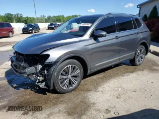 2018 Volkswagen Tiguan SEL with VIN 3VV2B7AX6JM075227, listed as a Copart auction lot 58259445 with 78,166 mi miles and Non repairable. Bid and sale history available at DreamBid. Image 1.