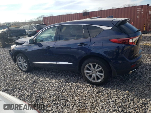 2022 Acura RDX with VIN 5J8TC2H30NL013806, listed as a Copart auction lot 47687725 with 16,350 mi miles and Salvage Title. Bid and sale history available at carsss.com. Image 2.