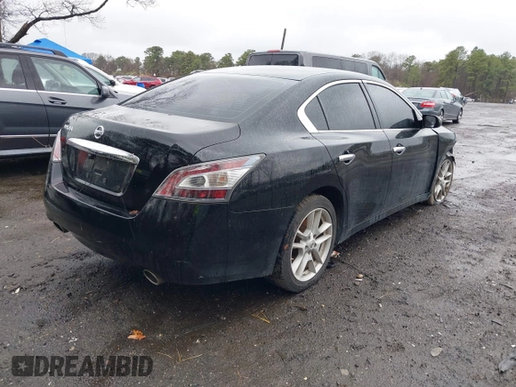 2014 Nissan Maxima SV with VIN 1N4AA5AP8EC496476, listed as a IAAI auction lot 41969073 with 165,738 mi miles and . Bid and sale history available at DreamBid. Image 4.