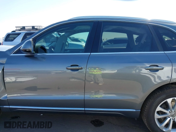 2015 Audi Q5 Premium Plus with VIN WA1LFAFP8FA129901, listed as a IAAI auction lot 41998617 with 109,008 mi miles and . Bid and sale history available at DreamBid. Image 14.