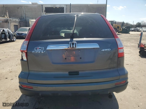 2011 Honda CR-V EX with VIN 5J6RE4H55BL034026, listed as a Copart auction lot 50784815 with 159,865 mi miles and Salvage Title. Bid and sale history available at carsss.com. Image 6.