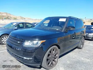 2017 Land Rover Range Rover with VIN SALGS2FE9HA347512, listed as a IAAI auction lot 41616415 with 53,913 mi miles. Bid and sale history available at carsss.com. Image 2.