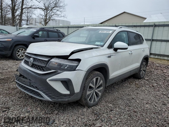 2022 Volkswagen Taos SE с VIN 3VVRX7B29NM042375, выставлен на аукционе Copart как лот 50541045 с пробегом 25 547 миль миль и На запчасти • Non repairable. История ставок и продаж доступна на DreamBid. Изображение 1.