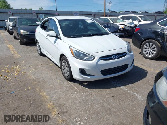 2015 Hyundai Accent GLS with VIN KMHCT4AE0FU896593, listed as a IAAI auction lot 42081643 with 175,346 mi miles and . Bid and sale history available at DreamBid. Image 1.