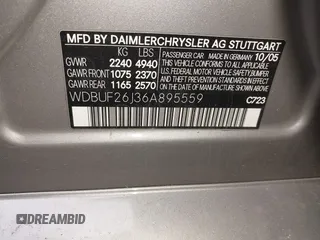 2006 Mercedes-Benz E 320 CDI with VIN WDBUF26J36A895559, listed as a IAAI auction lot 41742132 with 197,606 mi miles and . Bid and sale history available at DreamBid. Image 9.