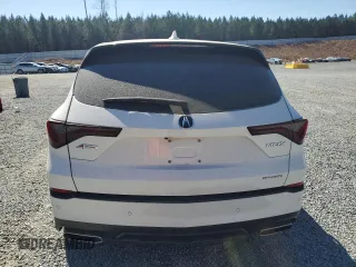 2022 Acura MDX w/A-Spec Package with VIN 5J8YE1H02NL032874, listed as a Copart auction lot 46154755 with 0 mi miles and Salvage Title. Bid and sale history available at carsss.com. Image 6.