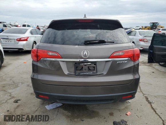 2013 Acura RDX with VIN 5J8TB3H36DL016975, listed as a Copart auction lot 41683745 with 190,283 mi miles and Salvage title. Bid and sale history available at DreamBid. Image 6.