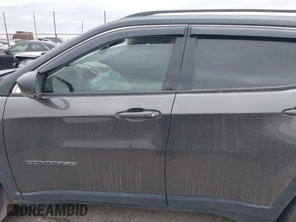 2019 Jeep Compass Limited with VIN 3C4NJDCB9KT666254, listed as a IAAI auction lot 41951603 with 65,990 mi miles and . Bid and sale history available at DreamBid. Image 13.