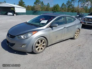 2012 Hyundai Elantra GLS with VIN KMHDH4AE3CU255391, listed as a IAAI auction lot 41833631 with 190,610 mi miles. Bid and sale history available at carsss.com. Image 18.