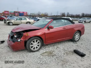2009 Chrysler Sebring Touring with VIN 1C3LC55D79N521881, listed as a Copart auction lot 81904764 with 105,118 mi miles and Salvage Title. Bid and sale history available at carsss.com. Image 1.