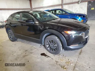 2021 Mazda CX-30 S with VIN 3MVDMBAL2MM207744, listed as a Copart auction lot 55399965 with 49,089 mi miles and Salvage title. Bid and sale history available at DreamBid. Image 4.