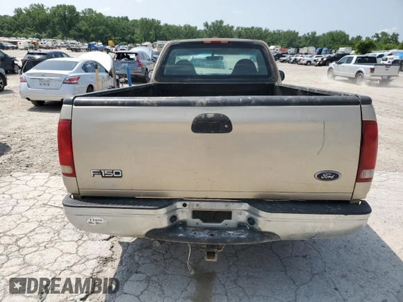 1999 Ford F-150 with VIN 1FTRF17W8XKA37849, listed as a Copart auction lot 58383265 with Not provided miles and Salvage title. Bid and sale history available at DreamBid. Image 6.