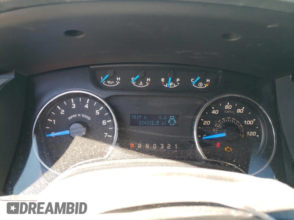 2013 Ford F-150 XL with VIN 1FTEX1CM5DFC07220, listed as a Copart auction lot 50754915 with 224,202 mi miles and Clean Title. Bid and sale history available at carsss.com. Image 9.