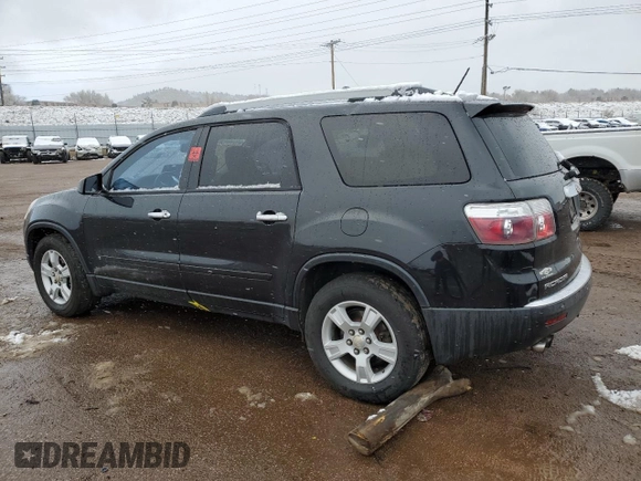 2010 GMC Acadia SLE with VIN 1GKLVLED1AJ181685, listed as a Copart auction lot 82568154 with Not Provided miles and Salvage Title. Bid and sale history available at DreamBid. Image 2.