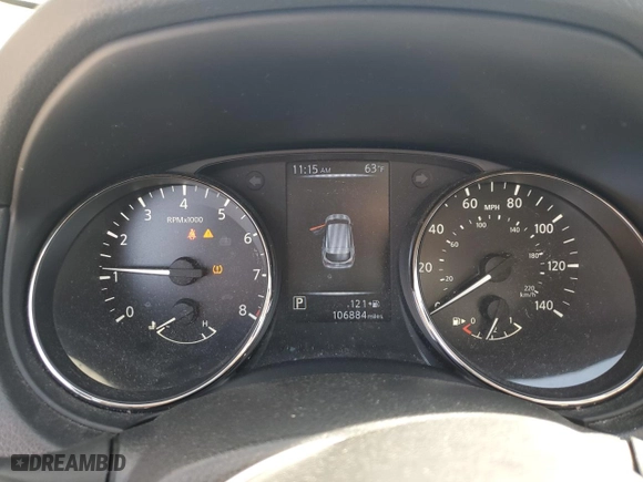 2017 Nissan Rogue Sport S with VIN JN1BJ1CP6HW006157, listed as a Copart auction lot 50515945 with 106,884 mi miles and Salvage Title. Bid and sale history available at carsss.com. Image 9.