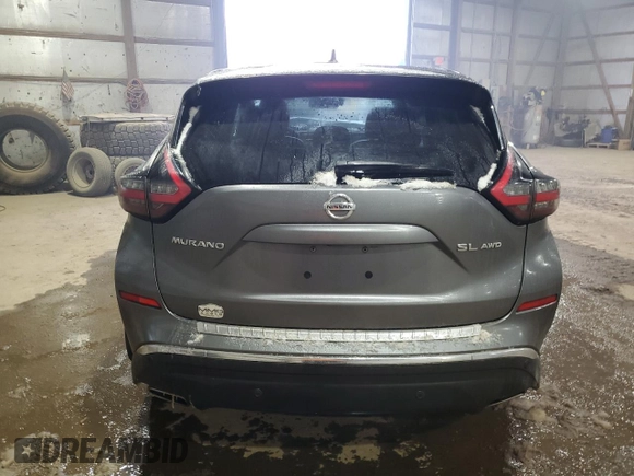 2021 Nissan Murano SL with VIN 5N1AZ2CS2MC140084, listed as a Copart auction lot 88408795 with 67,547 mi miles and Salvage Title. Bid and sale history available at DreamBid. Image 6.