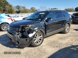 2014 Ford Explorer Limited with VIN 1FM5K7F92EGB33352, listed as a Copart auction lot 87536635 with 114,190 mi miles and Salvage Title. Bid and sale history available at DreamBid. Image 1.
