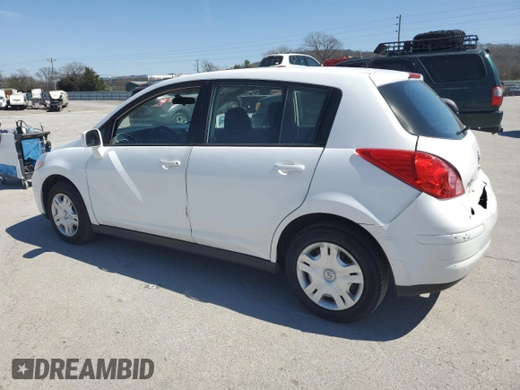 2012 Nissan Versa S with VIN 3N1BC1CP8CK275730, listed as a Copart auction lot 49444785 with 185,129 mi miles and Salvage Title. Bid and sale history available at carsss.com. Image 2.