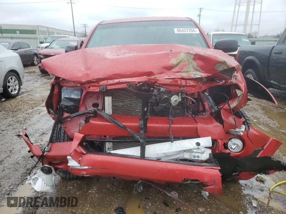 2011 Toyota Tacoma with VIN 5TFUU4ENXBX004679, listed as a Copart auction lot 86427394 with 116,133 mi miles and Salvage Title. Bid and sale history available at carsss.com. Image 5.