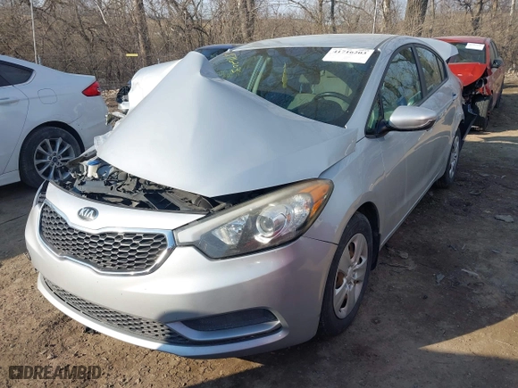 2016 Kia Forte LX with VIN KNAFK4A67G5555214, listed as a IAAI auction lot 41716203 with 148,207 mi miles. Bid and sale history available at carsss.com. Image 18.