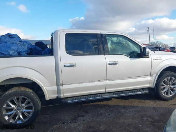 2017 Ford F-150 XL with VIN 1FTEW1EF9HKC16081, listed as a IAAI auction lot 41582496 with 180,005 mi miles. Bid and sale history available at carsss.com. Image 13.